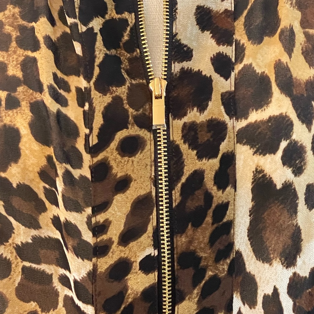 Cache sheer leopard top/ jacket - Picture 6 of 7